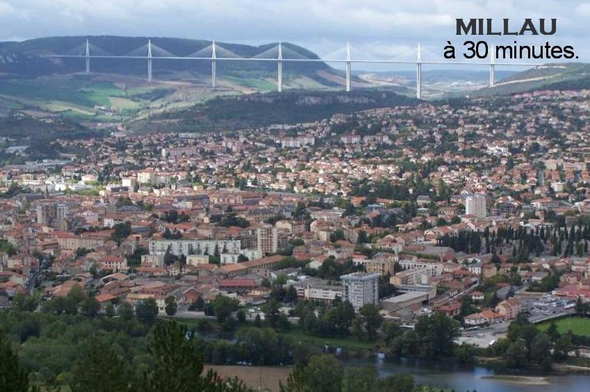 Saint-Rome-de-Tarn Chambre Au Calme Avec Spa Privatif Gratuit Sud Aveyron Les Palmiers Des Causses المظهر الخارجي الصورة